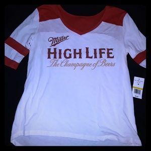 Womens Miller highlife shirt